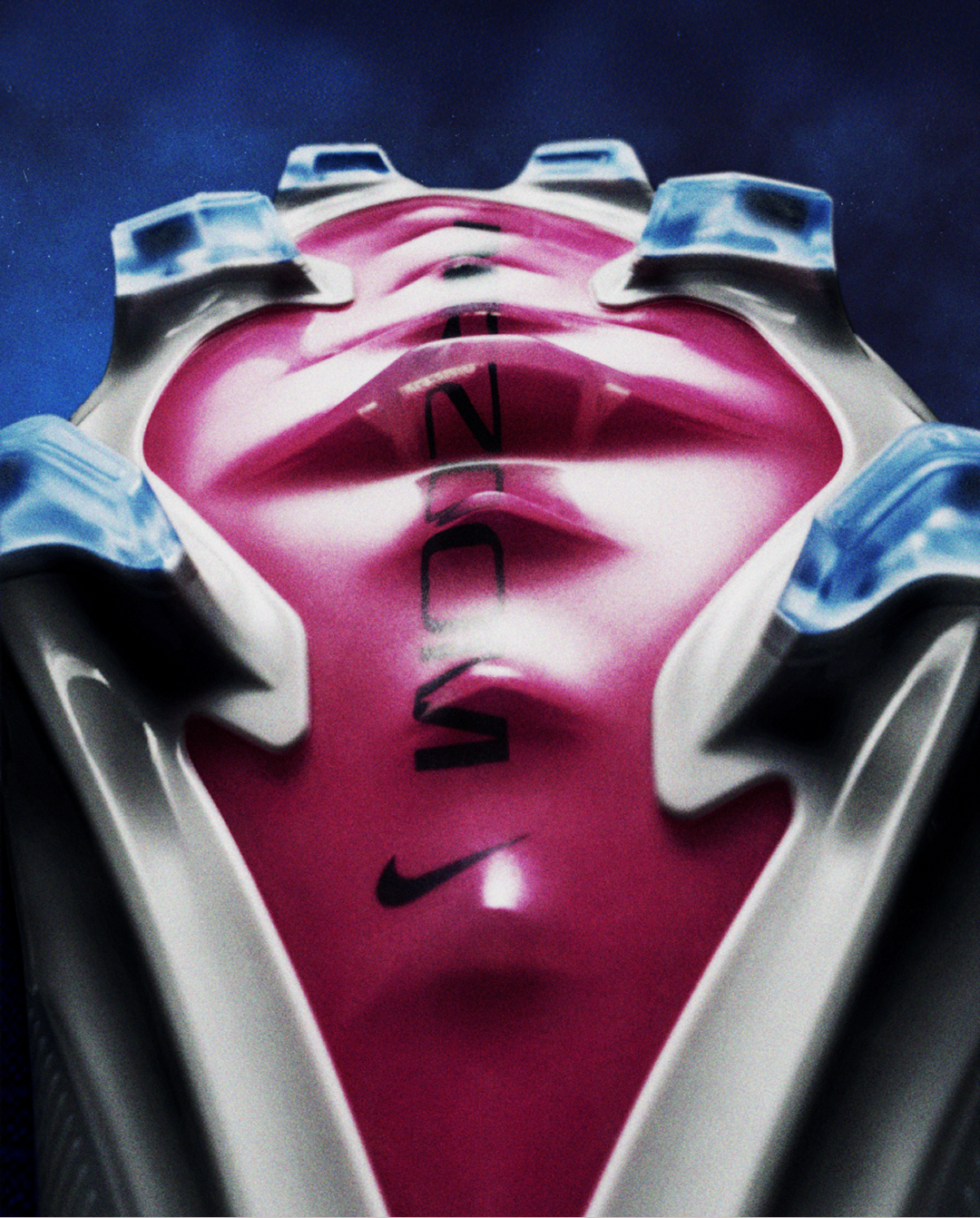Detail shot of the Nike Mercurial